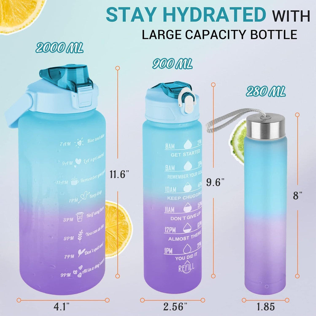 3 in 1 water bottle