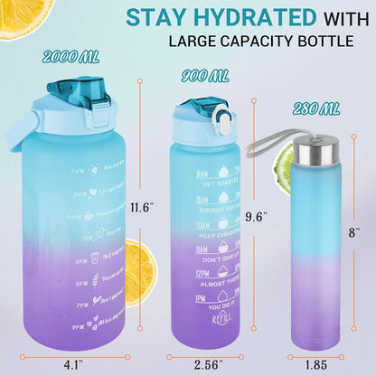 3 in 1 water bottle