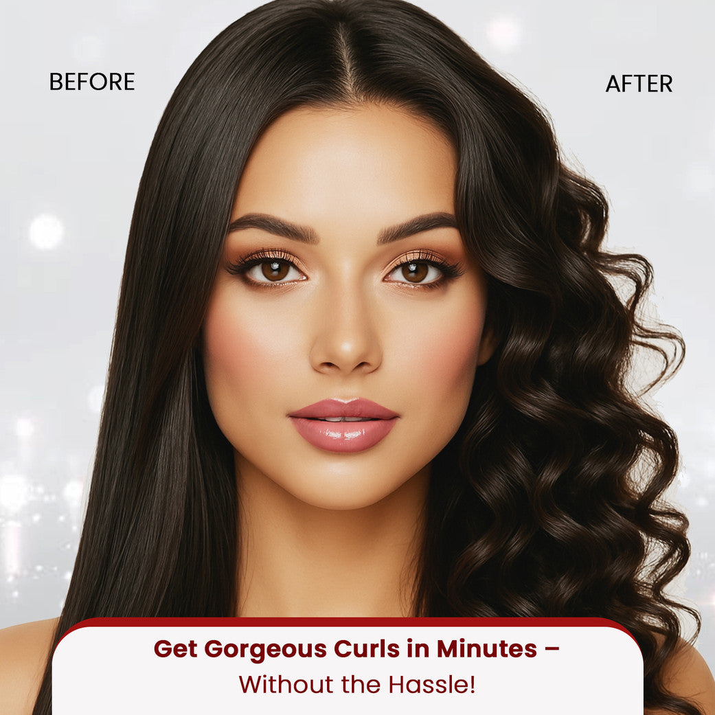 URBANYOG MakeMeeBold Automatic Hair Curler | Electric Hair Curler...more