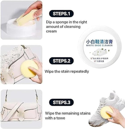 shoe cleaning cream| White shoe cream | shoe whitening cream | white shoe cleaner|shoe stain remover cream|shoe polish cream