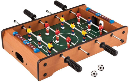 Chocozone Mid-Sized Football Table Soccer Game with 4 Rods Foosball Board Game