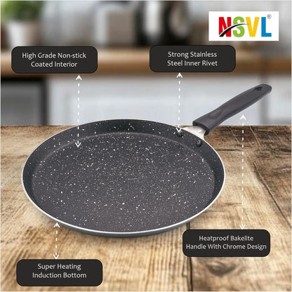 NSVL Non-Stick Dosa Tawa with Handle