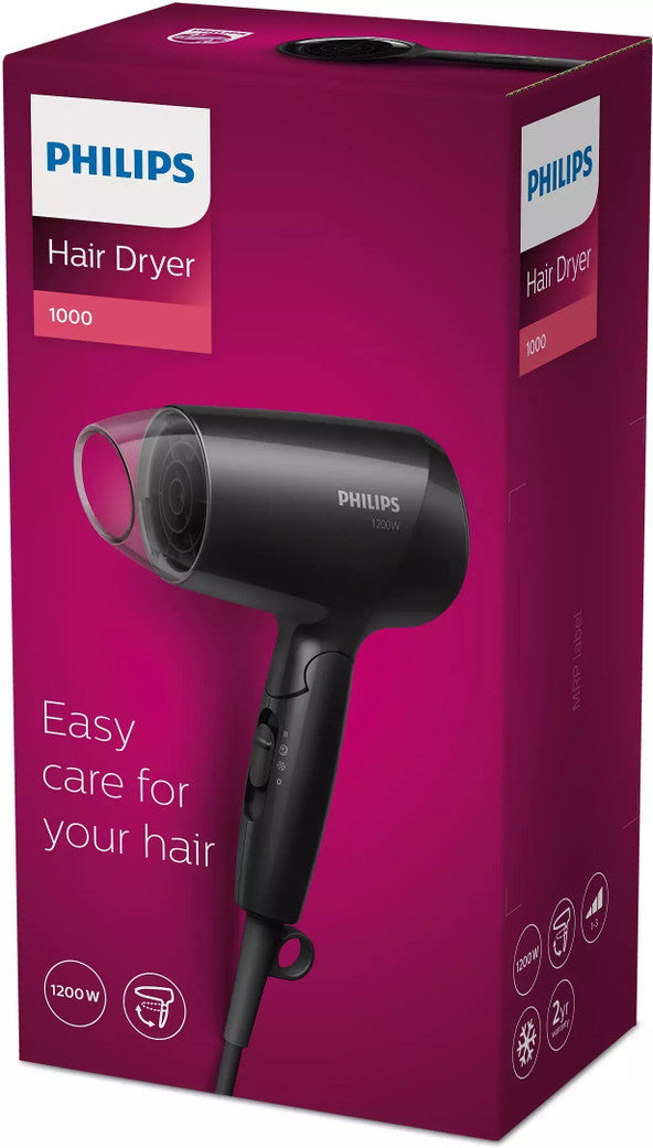 PHILIPS BHC010/10(884201010280) Hair Dryer (1200 W, Black)