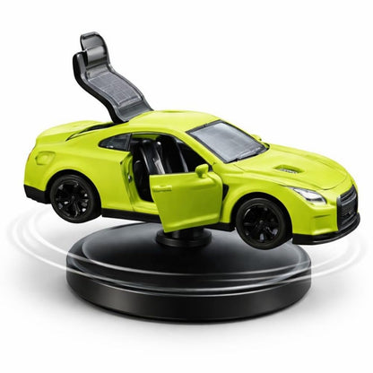 Bitline Car Drifting Spin Dashboard Decoration | Rotate Car Interior Accessories Decorative Showpiece  -  6 cm (Metal, Green)