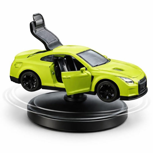 Bitline Car Drifting Spin Dashboard Decoration | Rotate Car Interior Accessories Decorative Showpiece  -  6 cm (Metal, Green)