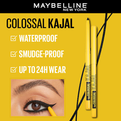 MAYBELLINE NEW YORK Call Me Colossal Bold Eye Kit (Black, 242 g)