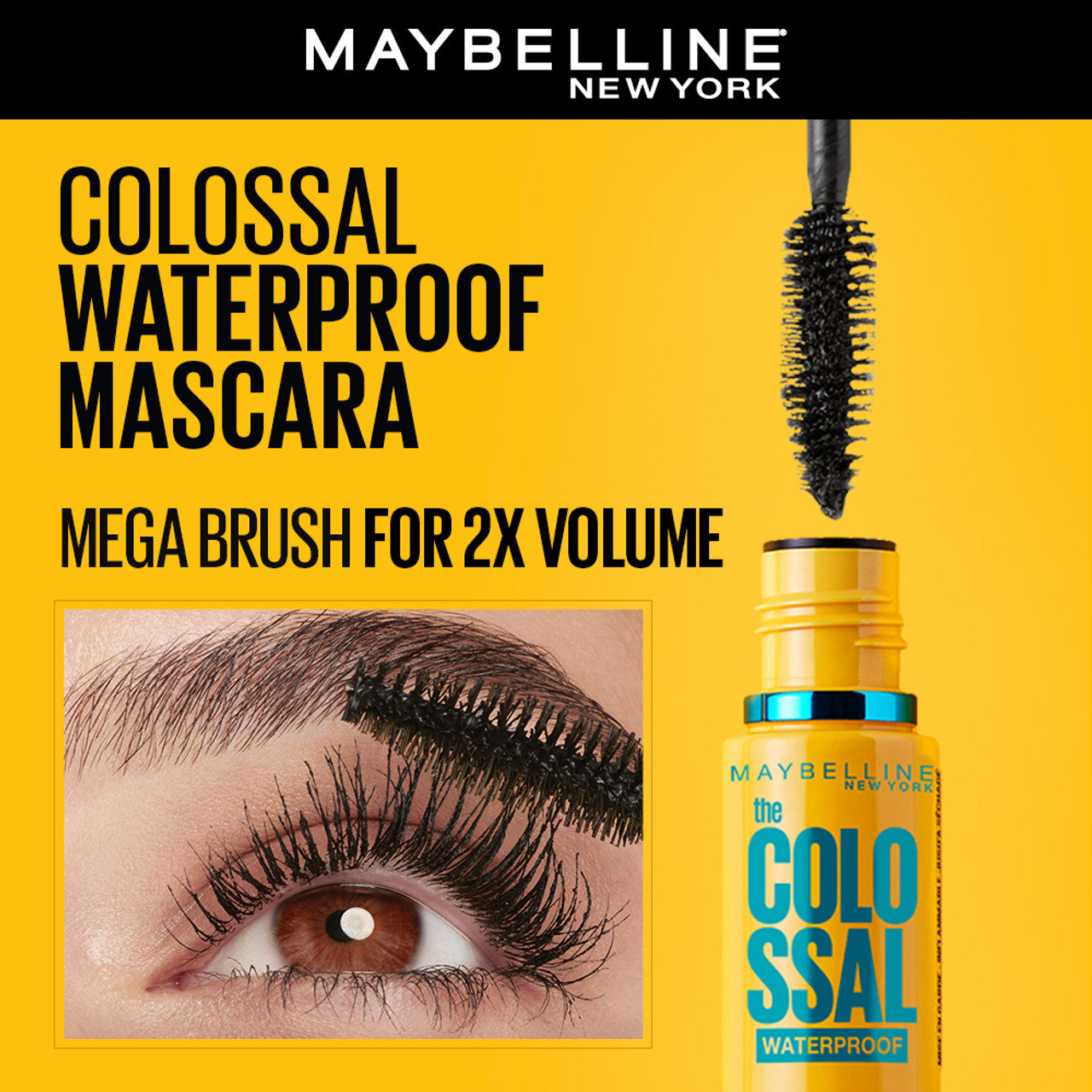 MAYBELLINE NEW YORK Call Me Colossal Bold Eye Kit (Black, 242 g)