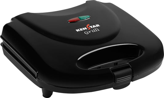 Kenstar KTG02KGPR1-DBH / KTG02KGPR1-DAR / KTG02KGPR0-DBM Grill Sandwich Maker (Black)