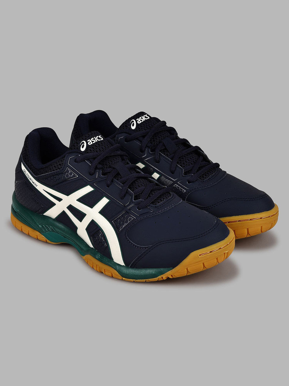Asics GEL-COURTMOV Badminton Shoes For Men (Blue , 9)