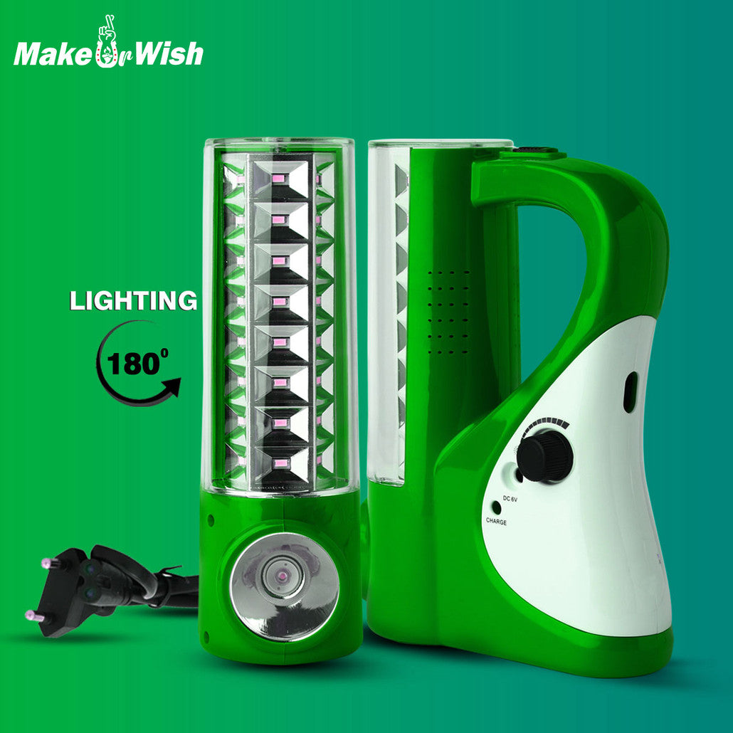 2 IN 1 home rechargeable LED Lamp