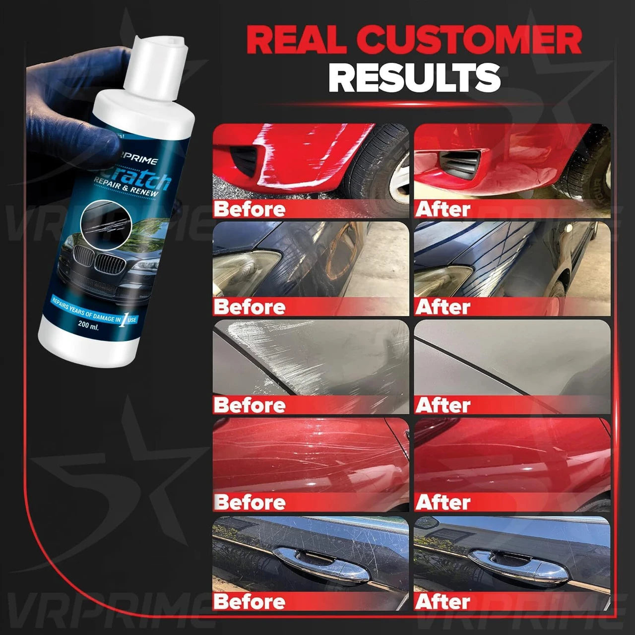 VRPRIME Scratch Remover Liquid (200 ml)