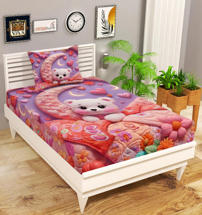 7D Digital Printed Bed Sheet