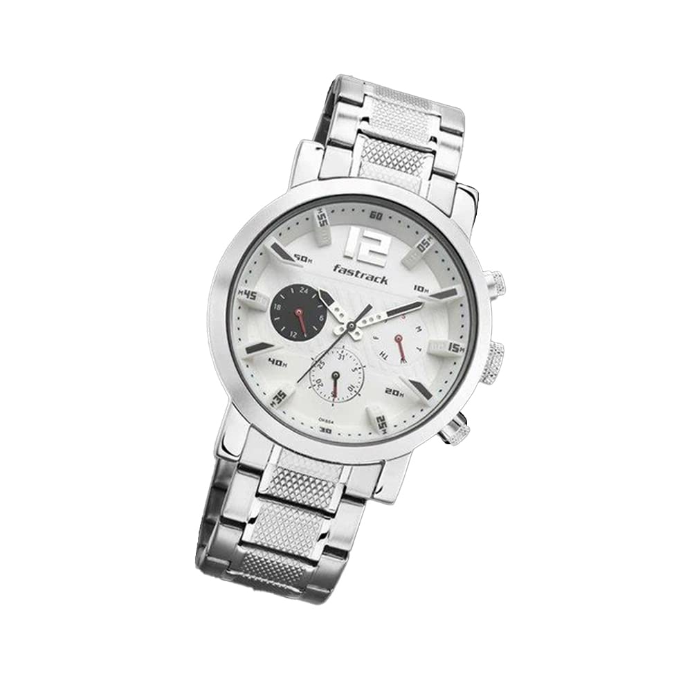 stainless steel strap watch