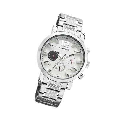 stainless steel strap watch