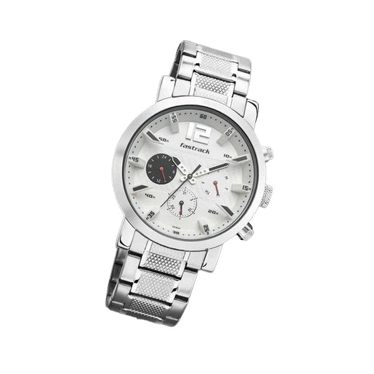 stainless steel strap watch