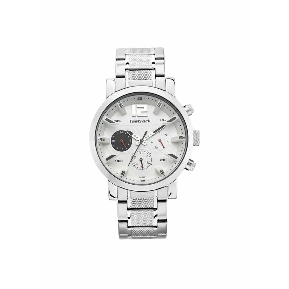 stainless steel strap watch