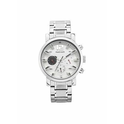 stainless steel strap watch